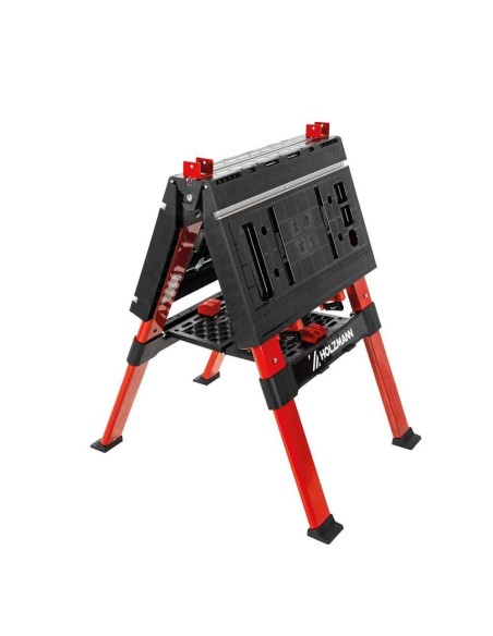 11 - Banco da lavoro pieghevole richiudibile holzmann wst100solid