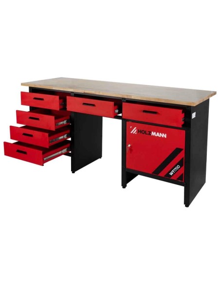7 - Banco da lavoro 6 cassetti HOLZMANN wt1700
