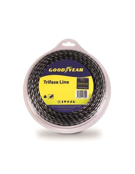 3 - Filo per decespugliatore triangolare 2,4 mm 35 metri GOODYEAR gy24030tn