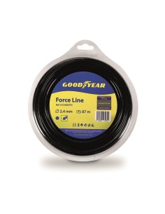 2 - Filo per decespugliatore tondo 2,4 mm 87 metri GOODYEAR gy24087fn