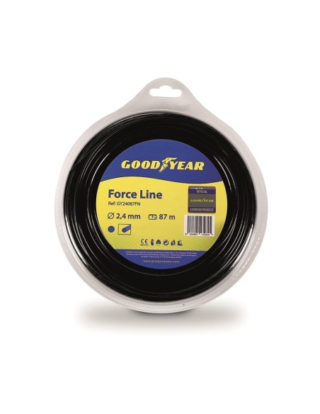 2 - Filo per decespugliatore tondo 2,4 mm 87 metri GOODYEAR gy24087fn