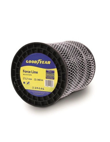 2 - Filo per decespugliatore tondo 2,7 mm 360 metri GOODYEAR gy27216fn