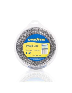 3 - Filo per decespugliatore triangolare 3 mm 50 metri GOODYEAR gy30050tn