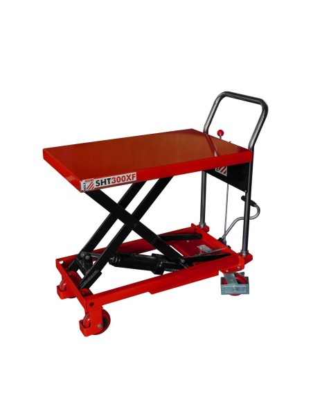 Carrello elevatore regolabile a pantografo sht300xf holzmann