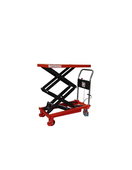 8 - Carrello elevatore a doppio pantografo regolabile sht350xxf holzmann