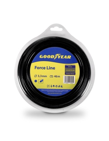 3 - Filo per decespugliatore tondo 3,3 mm 46 metri GOODYEAR gy33046fn