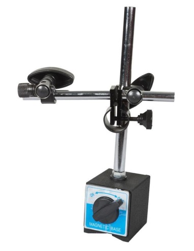 4 - Supporto magnetico porta comparatore regolazione micrometrica holzmann mgf3