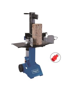 7 - Spaccalegna elettrico verticale 8 ton. Scheppach hl810 3500w 400v