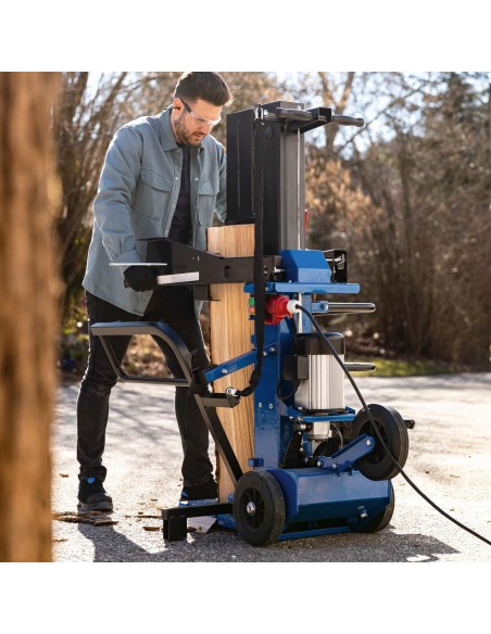 Spaccalegna elettrico verticale 15 ton. Scheppach compact 15t 3500w 400v