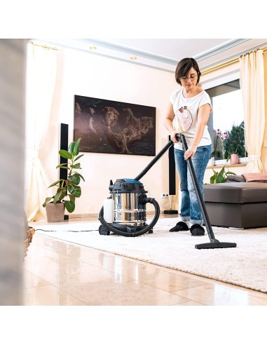 14 - Aspiratore lava moquette tessuti tappezzerie 1600w Scheppach sprayvac20