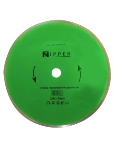 Disco diamantato per ceramica 350x30 mm Zipper stm350dsg