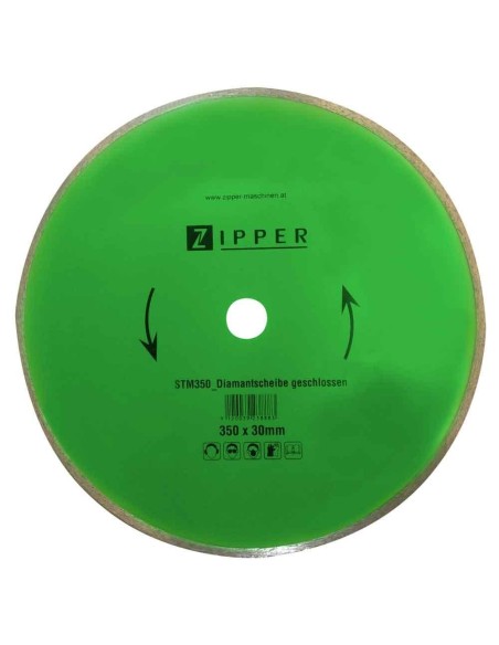 2 - Disco diamantato per ceramica 350x30 mm Zipper stm350dsg