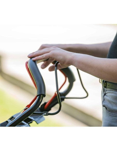 12 - Tagliaerba a scoppio semovente Scheppach ms173-51e avviamento elettrico 173cc 51cm