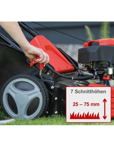 15 - Tagliaerba a scoppio semovente Scheppach ms173-51e avviamento elettrico 173cc 51cm