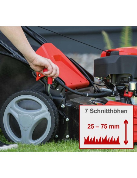 15 - Tagliaerba a scoppio semovente Scheppach ms173-51e avviamento elettrico 173cc 51cm