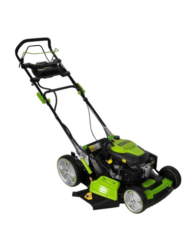 9 - Rasaerba a scoppio 173 cc motore 4 tempi con avviamento elettrico Zipper  zi-brm52est