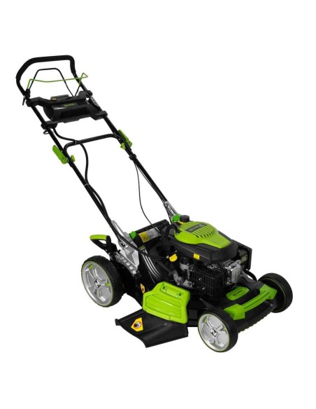 10 - Rasaerba a scoppio 173 cc motore 4 tempi con avviamento elettrico Zipper  zi-brm52est