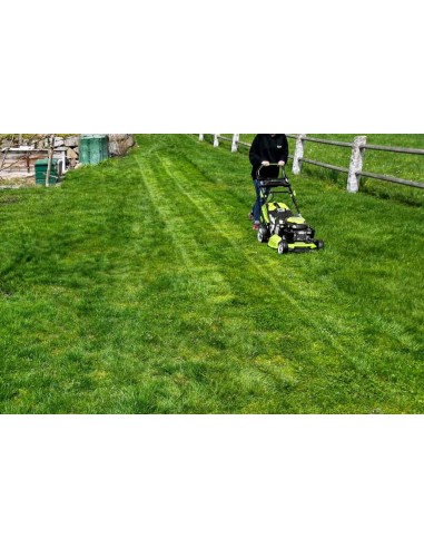 14 - Rasaerba a scoppio 173 cc motore 4 tempi con avviamento elettrico Zipper  zi-brm52est