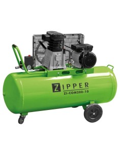 Compressore a cinghia 200 lt 230 v Zipper zi-com200-10
