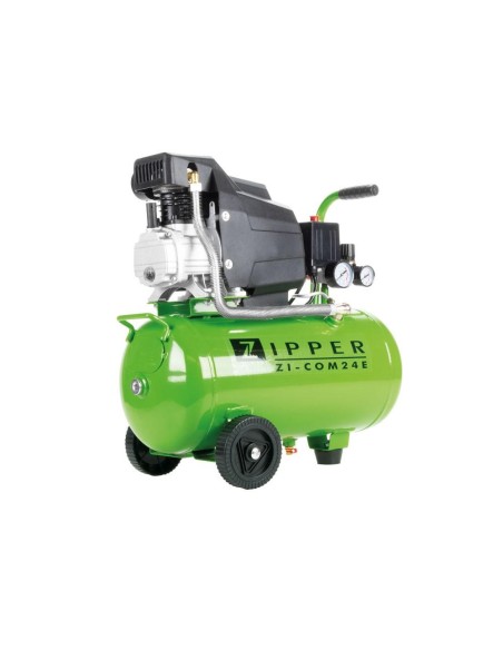 2 - Compressore d'aria 1 cilindro 24 lt 230 v Zipper zi-com24e