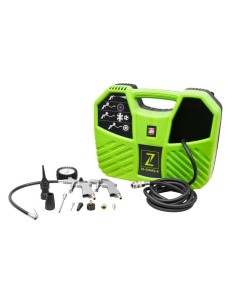 Compressore d'aria a valigetta portatile senza olio 230v Zipper zi-com2-8