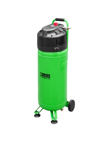 4 - Compressore verticale d'aria 50 lt 1 cilindro 230 v Zipper zi-com50-10