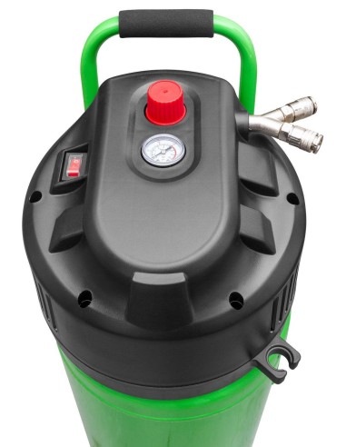 6 - Compressore verticale d'aria 50 lt 1 cilindro 230 v Zipper zi-com50-10