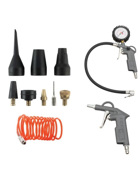 2 - Kit accessori per compressore 11 pezzi Zipper zi-comzub11