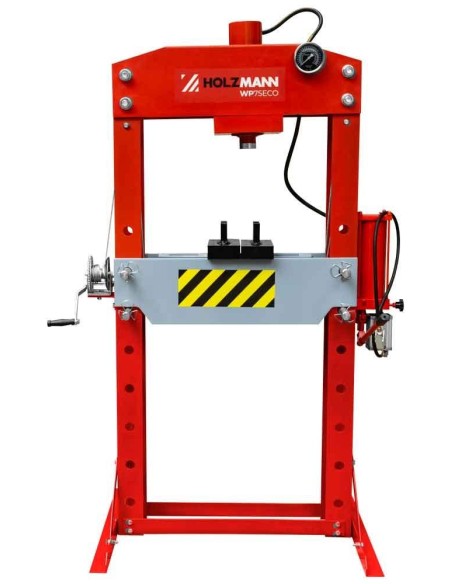 Pressa idraulica manuale 75 ton holzmann wp75eco