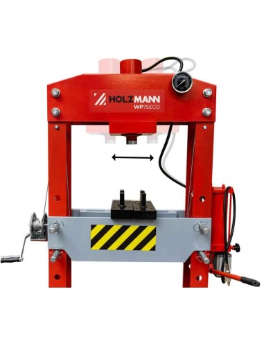 Pressa idraulica manuale 75 ton holzmann wp75eco