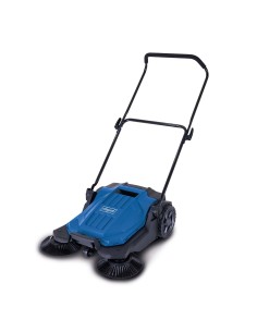 Spazzatrice manuale con serbatoio Scheppach s800 a scope laterali e rulli da 650mm