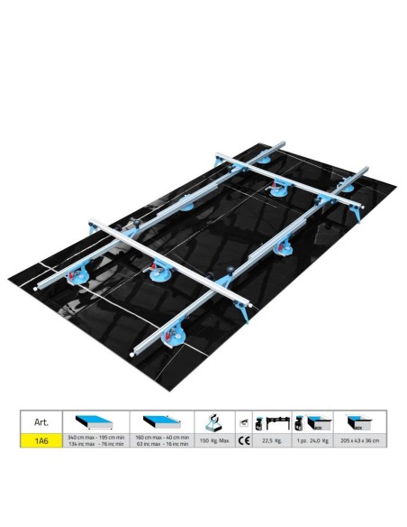 Sollevatore kera-lift completo 340x160 cm Sigma 1a6