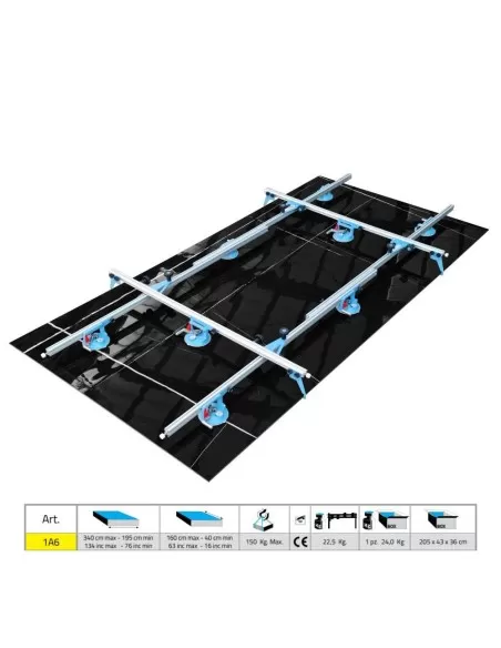 Sollevatore kera-lift completo 340x160 cm Sigma 1a6