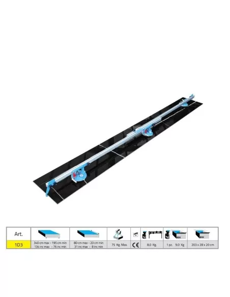 1 - Sollevatore kera-lift completo 340x100 cm Sigma 001d3