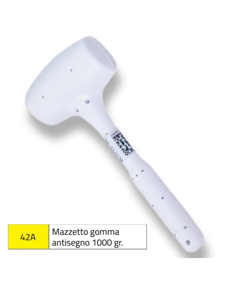 Mazzetto in gomma 1000 gr antisegno Sigma 042a