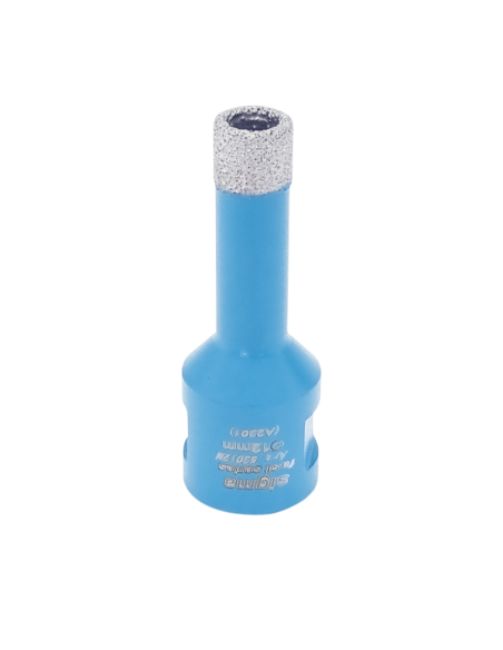 Fresa diamantata d 12 mm per foratura a secco o acqua Sigma  53012m