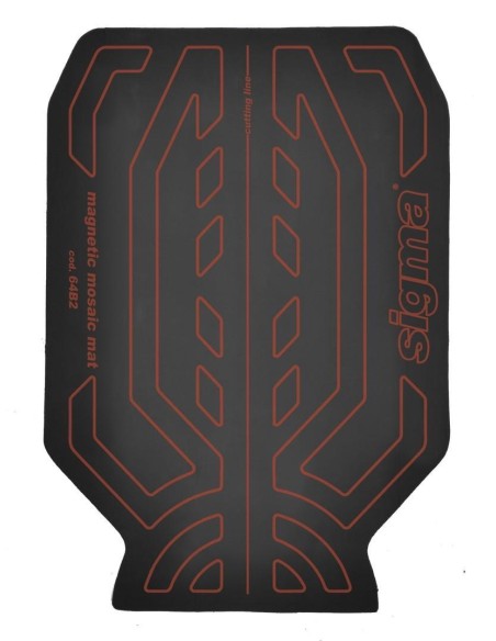 Tagliapiastrelle Sigma 4cn cm 76 incisione a spinta + tappetino per mosaico 64b2