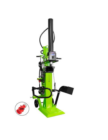 Spaccalegna verticale 400 v+pto 30 ton 5500 w Zipper zi-hs30ez