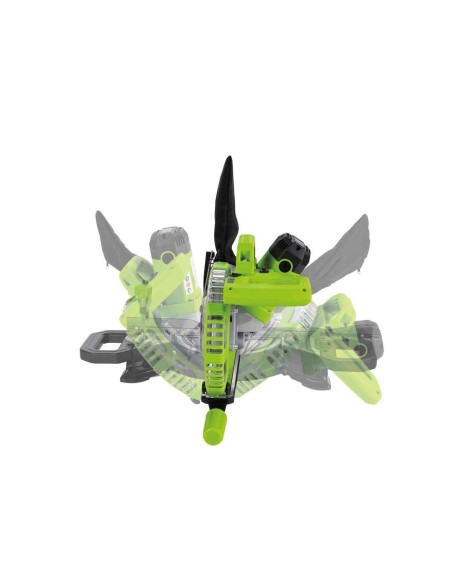 Troncatrice radiale legno alluminio plastica 1700w 120mm Zipper zi-kgs210ds