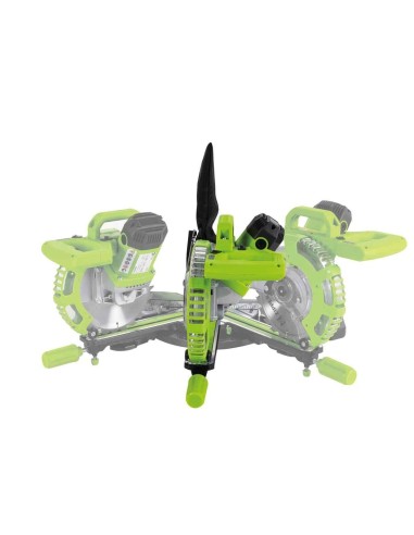 Troncatrice radiale legno alluminio plastica 1700w 120mm Zipper zi-kgs210ds