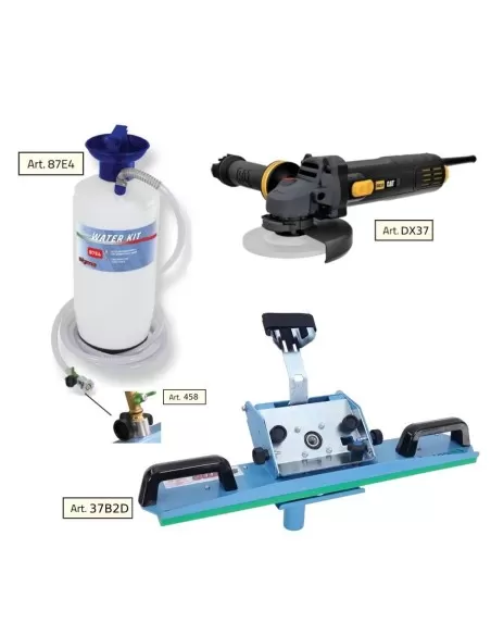 Tagliapiastrelle Sigma j-pro + waterkit 87e4 + 458 + smerigliatrice cat dx37