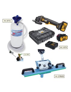 Tagliapiastrelle Sigma j-pro + waterkit 87e4+458 + kit smerigliatrice cat dx31b