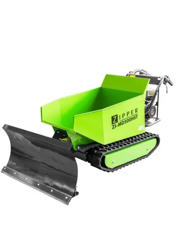 1 - Motocarriola cingolata a benzinaá302cc 500 kg Zipper zi-md500hst