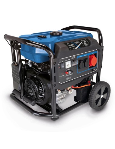 1 - Generatore di corrente start elettrico 4 tempi 12,2hp 5500W Scheppach sg7100x