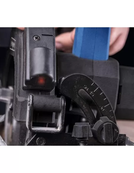 5 - Sega circolare 20v disco 165mm senza batteria ixes Scheppach c-hcs165-x