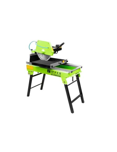 1 - Macchina tagliapietre ad acqua 3000 w lama 350 mm Zipper zi-stm350c