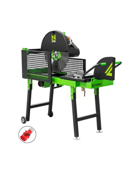 2 - Macchina tagliapietre ad acqua 4000 w lama 600 mm Zipper zi-zsm600