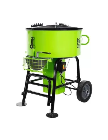 1 - Miscelatore per malta ad azione forzata 120 l 1100 w Zipper zi-zwm120