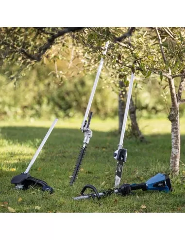 Decespugliatore 4in1 brushless 2x20v senza batteria ixes Scheppach bc-mfh400-x