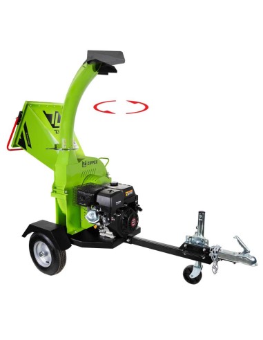 Biotrituratore a scoppio Zipper zi-haek1500 9000w taglio 120mm